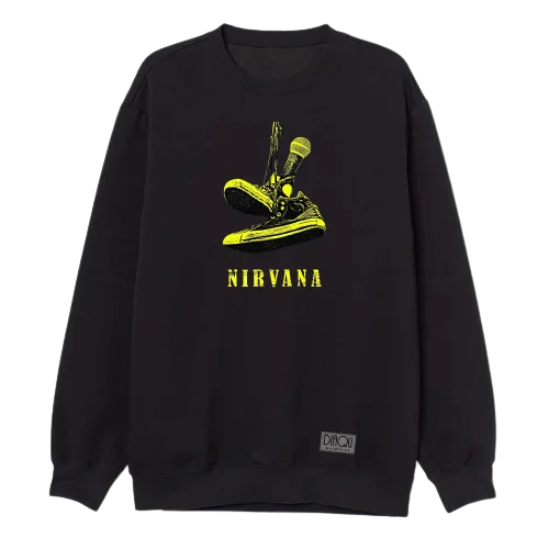 Nirvana AE Oversized Graphic Sweatshirt