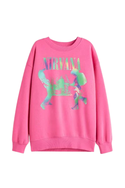 Pink Nirvana Sweatishirt