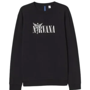 Nirvana New Sweatshirt Black Man And Woman