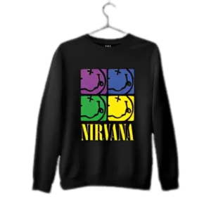 Black Man Nirvana Crewneck Sweatshirt