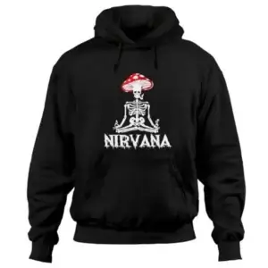 Black Trendy Nirvana Hoodie